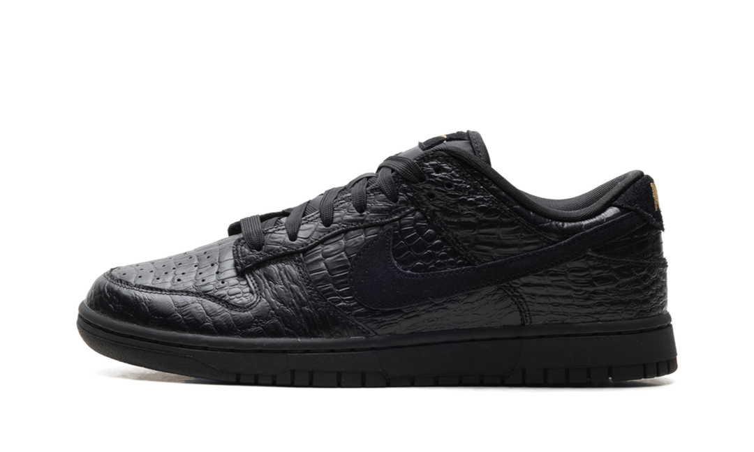NIKE DUNK LOW CROCODILE BLACK (WOMEN&