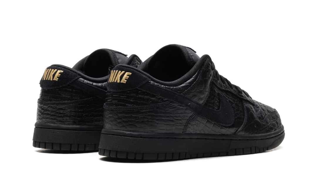 NIKE DUNK LOW CROCODILE BLACK (WOMEN&