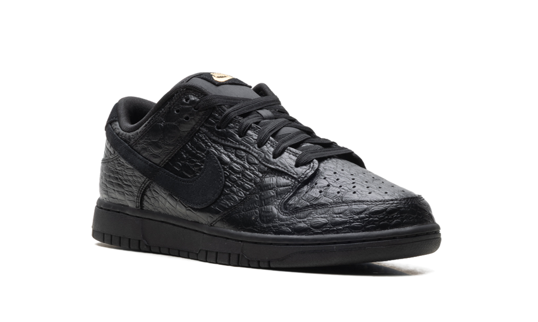 NIKE DUNK LOW CROCODILE BLACK (WOMEN&