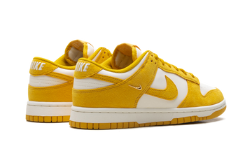 NIKE DUNK LOW DARK SULFUR GOLD MINI SWOOSH WOMENS — Stock
