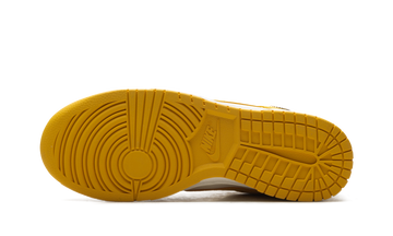 NIKE DUNK LOW DARK SULFUR GOLD MINI SWOOSH WOMENS — Stock