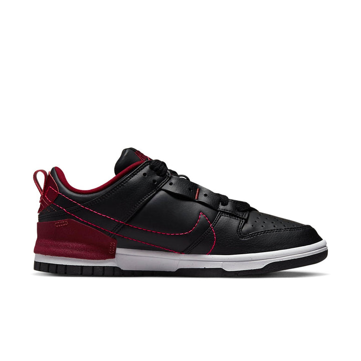 NIKE DUNK LOW DISRUPT 2 BLACK DARK BEETROOT WOMENS