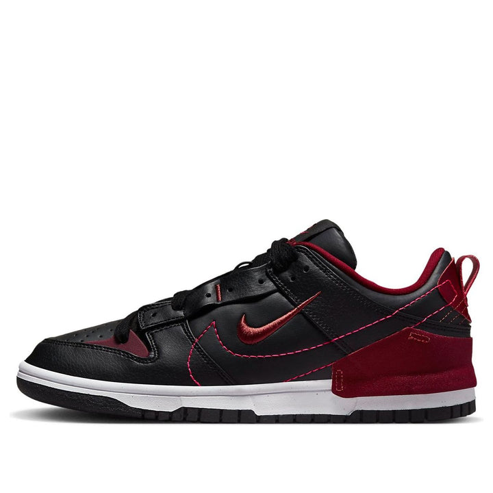NIKE DUNK LOW DISRUPT 2 BLACK DARK BEETROOT WOMENS