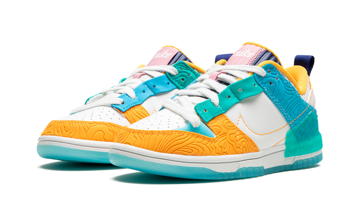 NIKE DUNK LOW DISRUPT 2 X SERENA WILLIAMS DESIGN CREW CLEAR JADE SUNDIAL