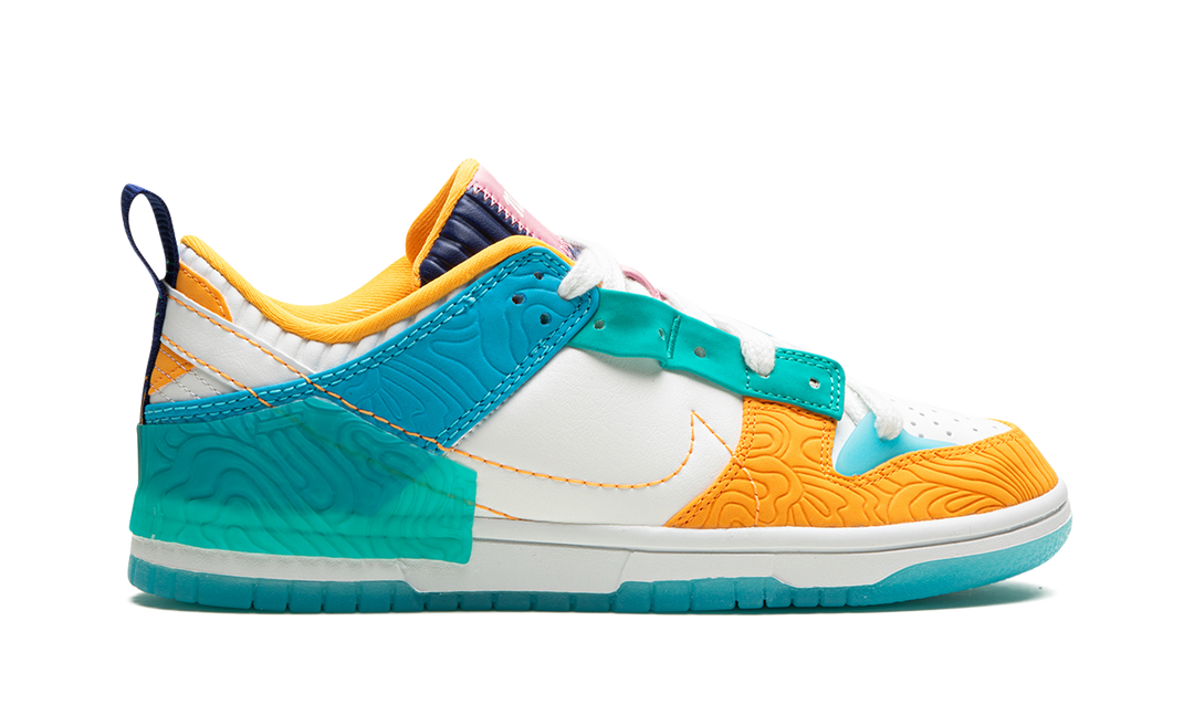 NIKE DUNK LOW DISRUPT 2 X SERENA WILLIAMS DESIGN CREW CLEAR JADE SUNDIAL