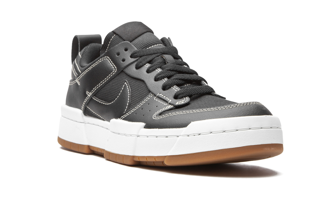 NIKE DUNK LOW DISRUPT BLACK GUM WOMENS