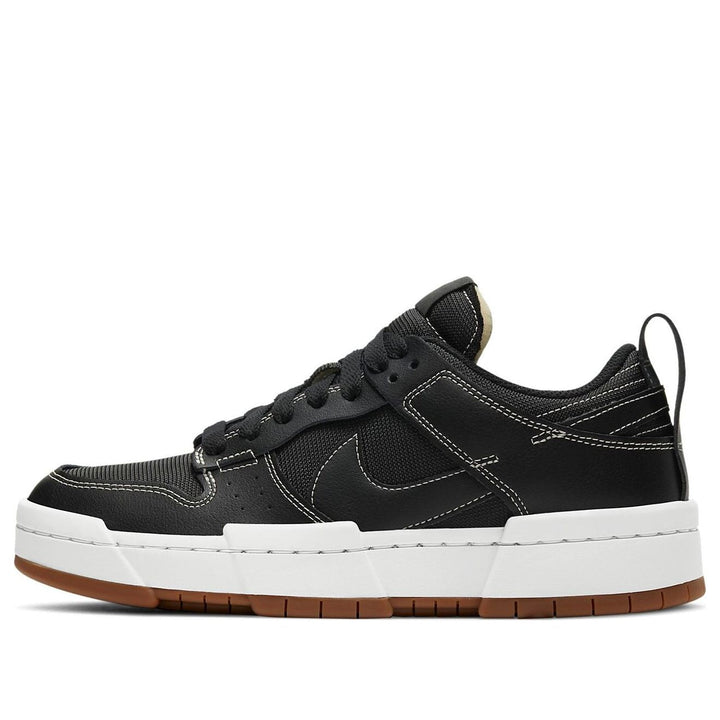 NIKE DUNK LOW DISRUPT BLACK GUM WOMENS