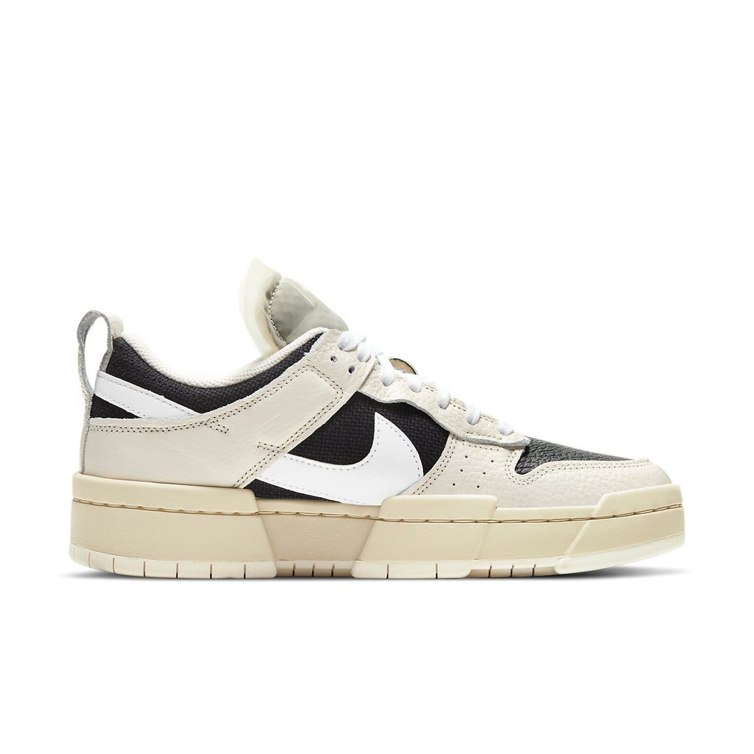 NIKE DUNK LOW DISRUPT IVORY BLACK WOMENS