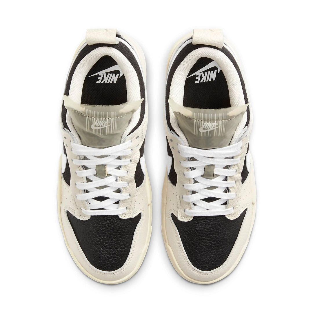 NIKE DUNK LOW DISRUPT IVORY BLACK WOMENS