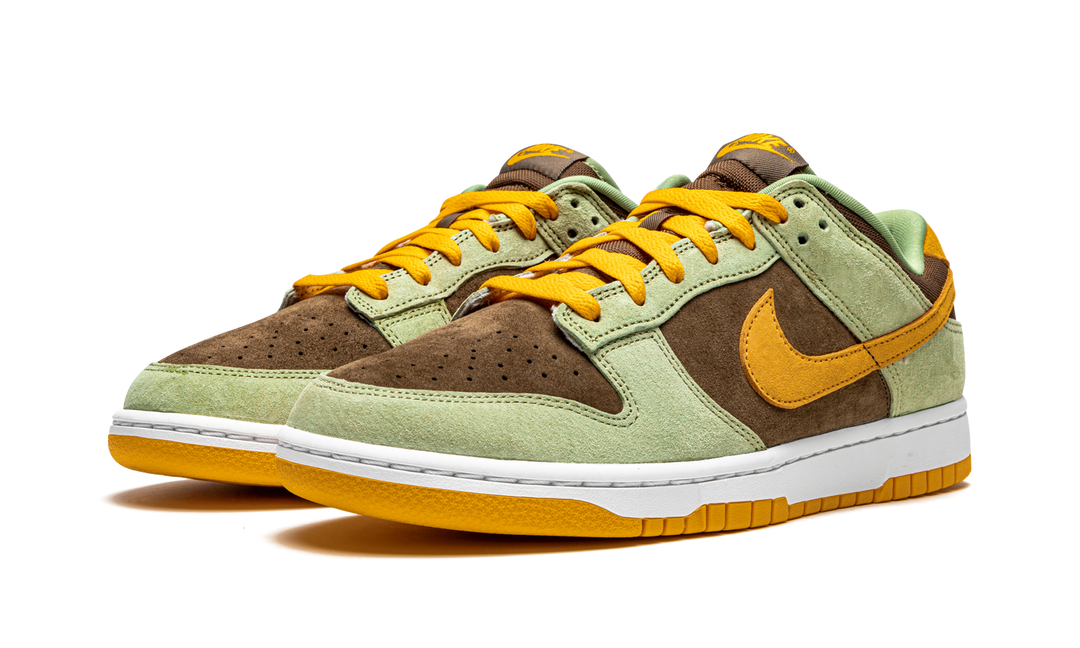 NIKE DUNK LOW DUSTY OLIVE GOLD