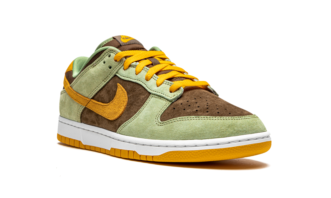 NIKE DUNK LOW DUSTY OLIVE GOLD