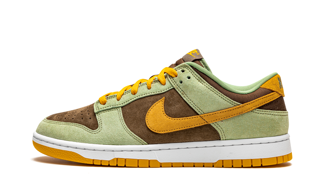 NIKE DUNK LOW DUSTY OLIVE GOLD