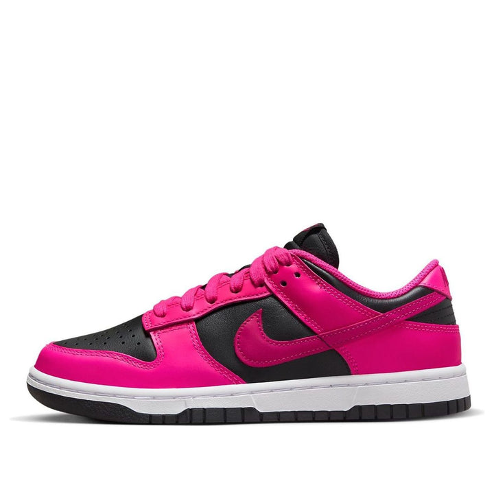 NIKE DUNK LOW FIERCE PINK BLACK WOMENS