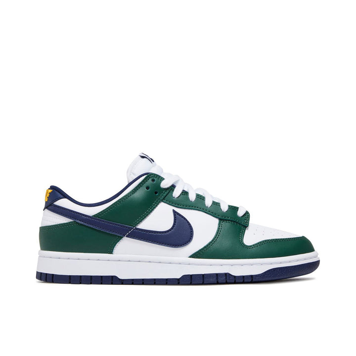 NIKE DUNK LOW FIR MIDNIGHT NAVY — Stock 