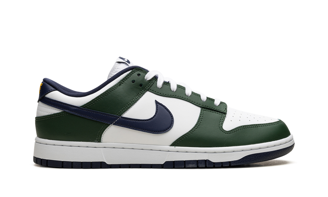 NIKE DUNK LOW FIR MIDNIGHT NAVY — Stock 
