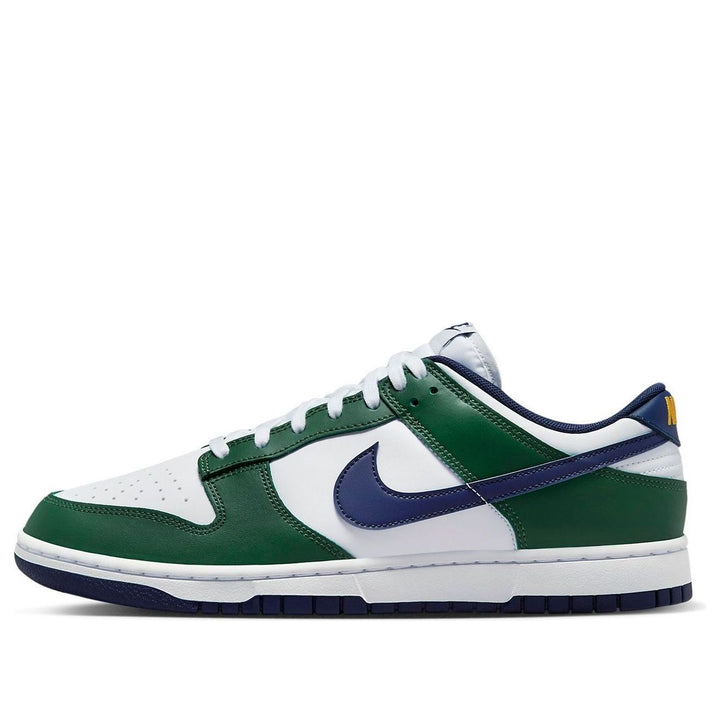 NIKE DUNK LOW FIR MIDNIGHT NAVY — Stock 