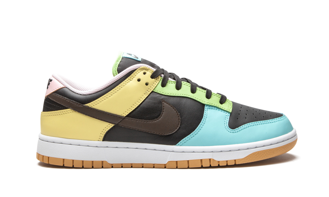 NIKE DUNK LOW FREE 99 ASYMMETRIC BLACK MULTI