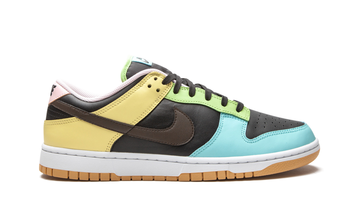 NIKE DUNK LOW FREE 99 ASYMMETRIC BLACK MULTI