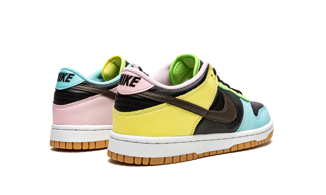 NIKE DUNK LOW FREE 99 BLACK GS