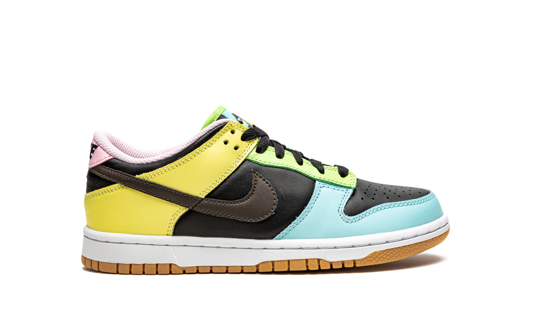 NIKE DUNK LOW FREE 99 BLACK GS