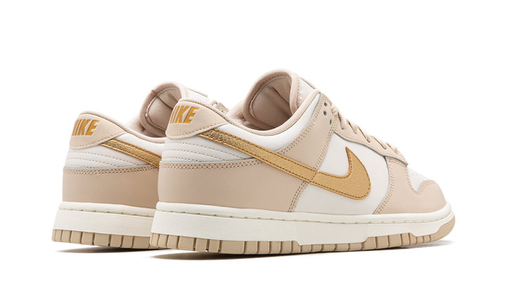 NIKE DUNK LOW GOLDEN SWOOSH TAN WOMENS