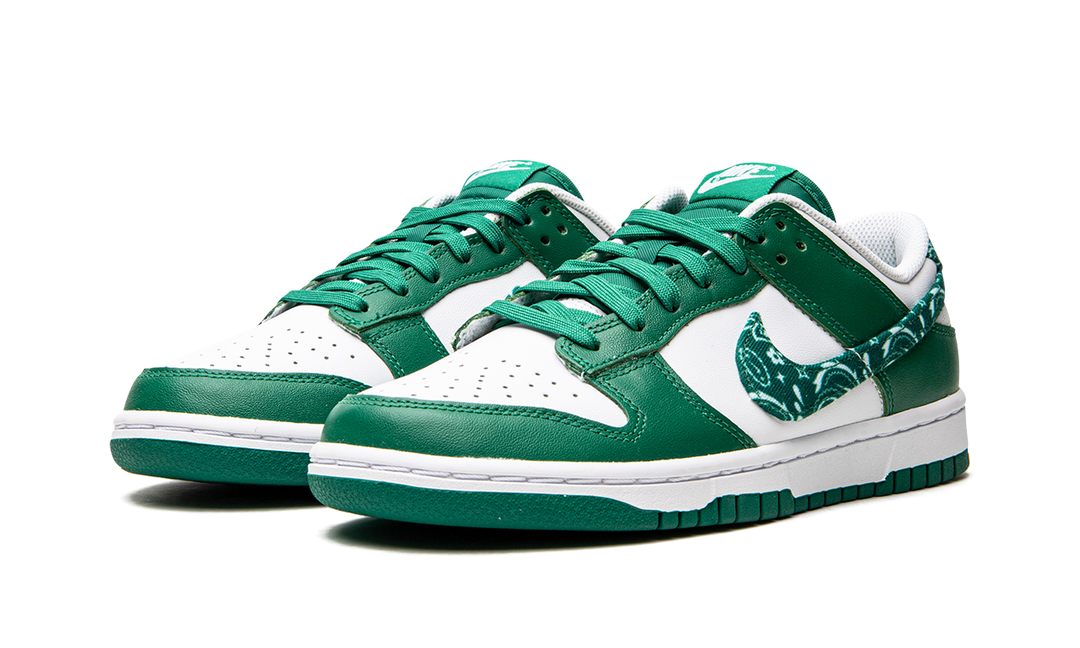 NIKE DUNK LOW GREEN PAISLEY WOMENS