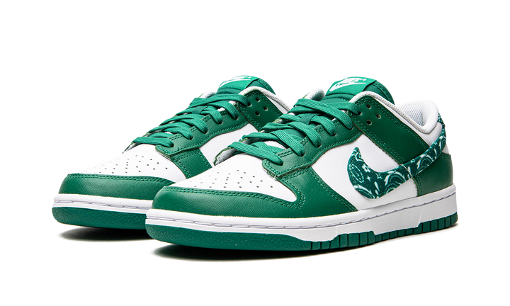 NIKE DUNK LOW GREEN PAISLEY WOMENS