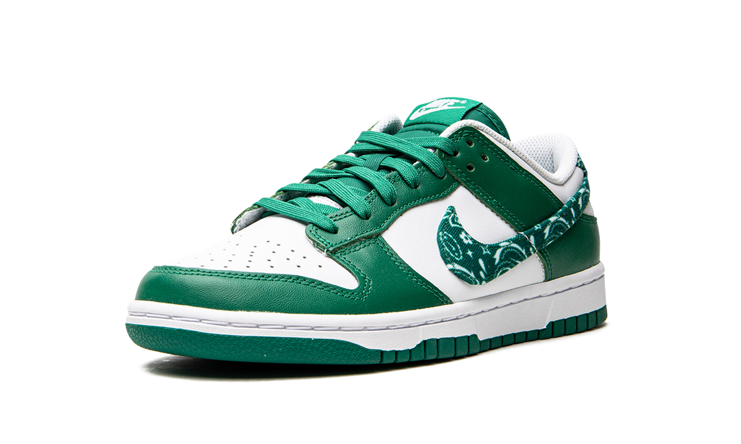 NIKE DUNK LOW GREEN PAISLEY WOMENS