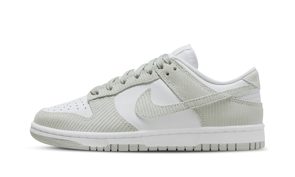 NIKE DUNK LOW GREY CORDUROY WOMENS — Stock #2