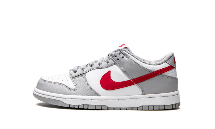 NIKE DUNK LOW GREY RED GS