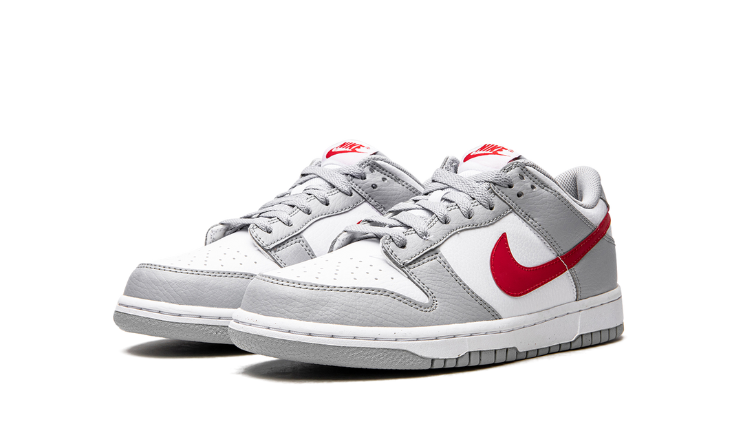 NIKE DUNK LOW GREY RED GS