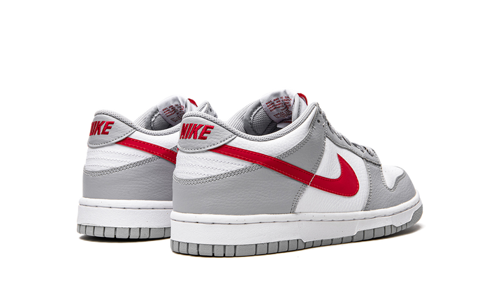 NIKE DUNK LOW GREY RED GS