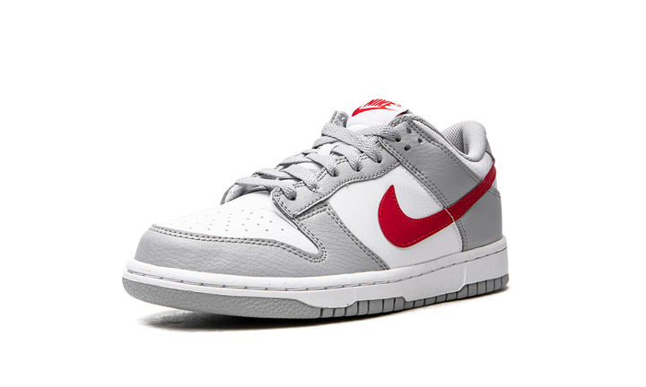 NIKE DUNK LOW GREY RED GS