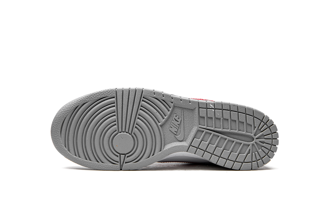 NIKE DUNK LOW GREY RED GS