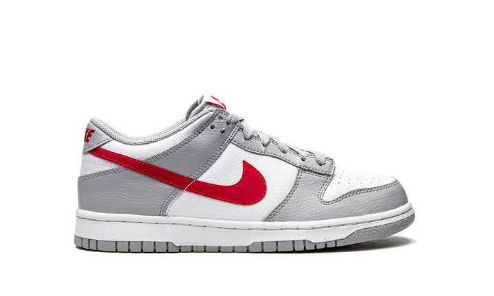 NIKE DUNK LOW GREY RED GS