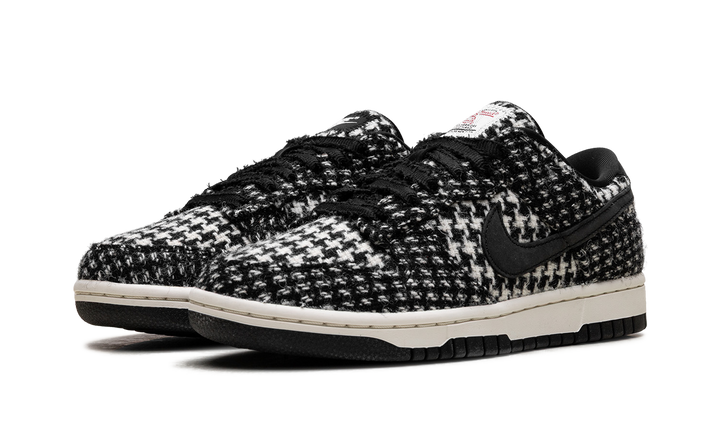 NIKE DUNK LOW HARRIS TWEED WHITE BLACK MULTI (WOMEN&
