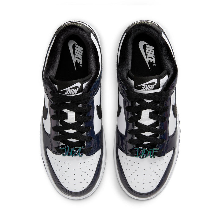 NIKE DUNK LOW JUST DO IT BLACK MULTI — Stock 