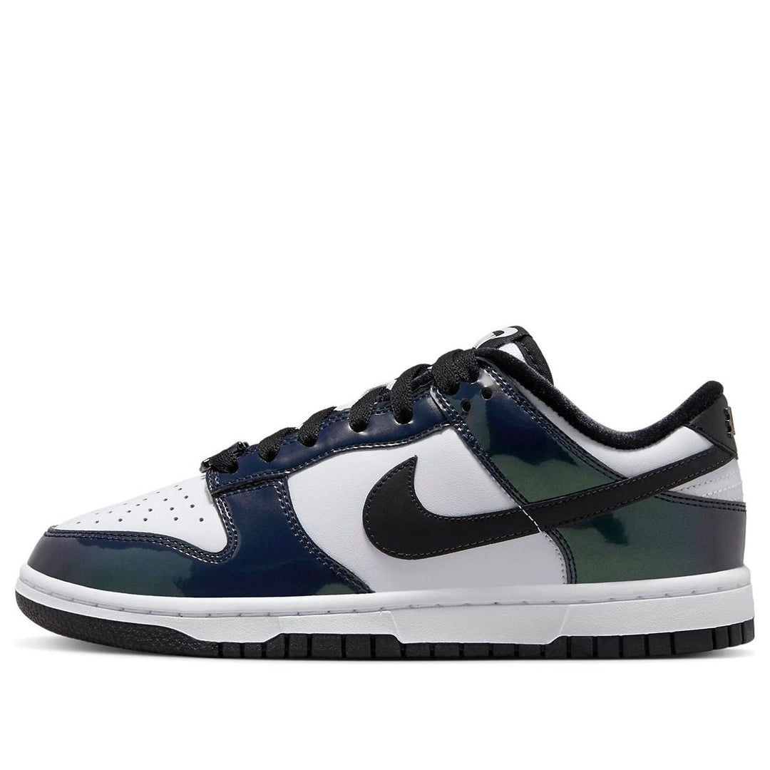 NIKE DUNK LOW JUST DO IT BLACK MULTI — Stock 