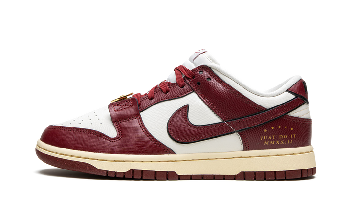 NIKE DUNK LOW JUST DO IT SAIL TEAM RED WOMENS
