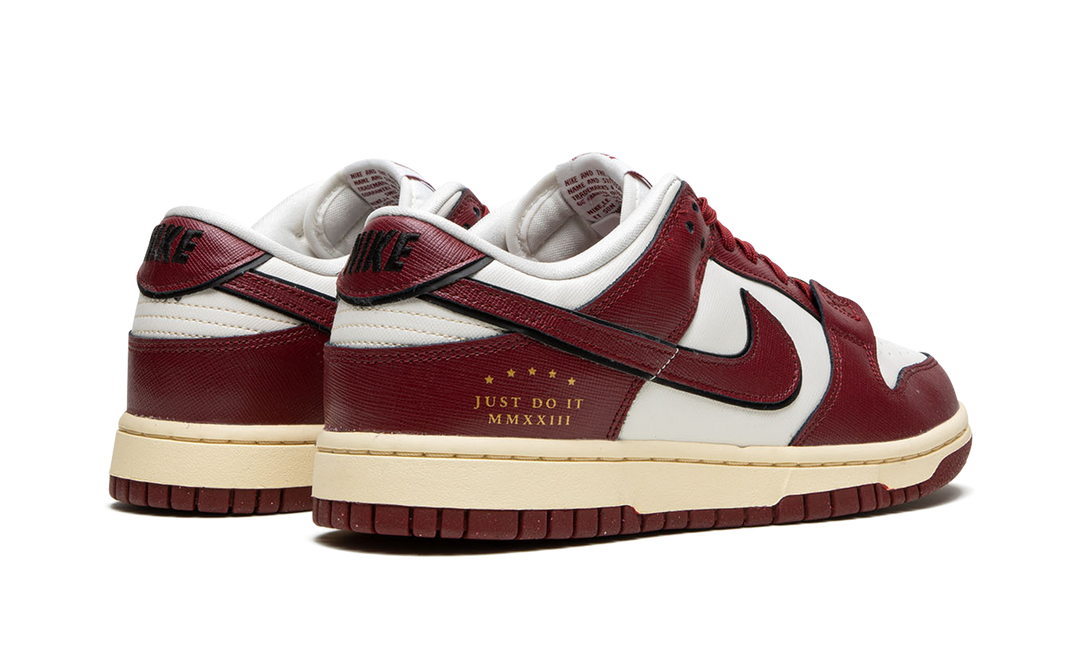 NIKE DUNK LOW JUST DO IT SAIL TEAM RED WOMENS