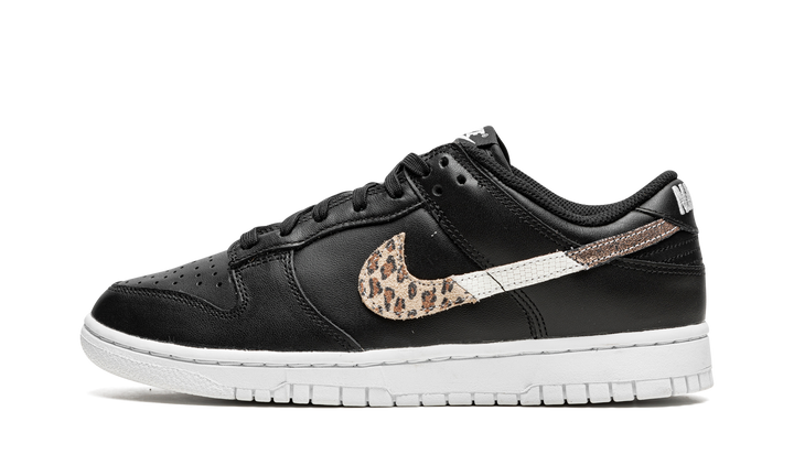 NIKE DUNK LOW LEOPARD BLACK WOMENS