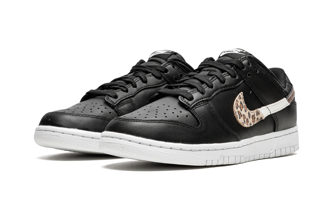NIKE DUNK LOW LEOPARD BLACK WOMENS