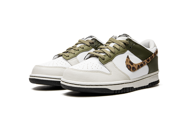 NIKE DUNK LOW LEOPARD OLIVE GS