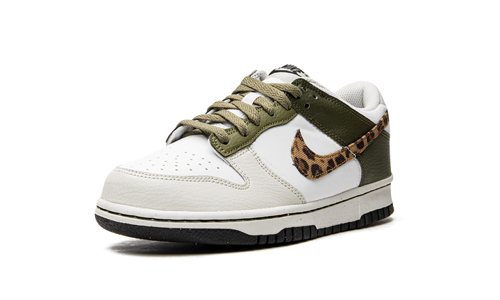 NIKE DUNK LOW LEOPARD OLIVE GS