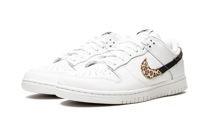 NIKE DUNK LOW LEOPARD WHITE WOMENS