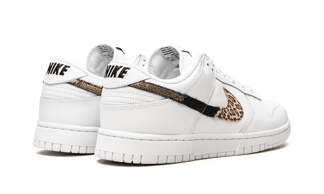 NIKE DUNK LOW LEOPARD WHITE WOMENS