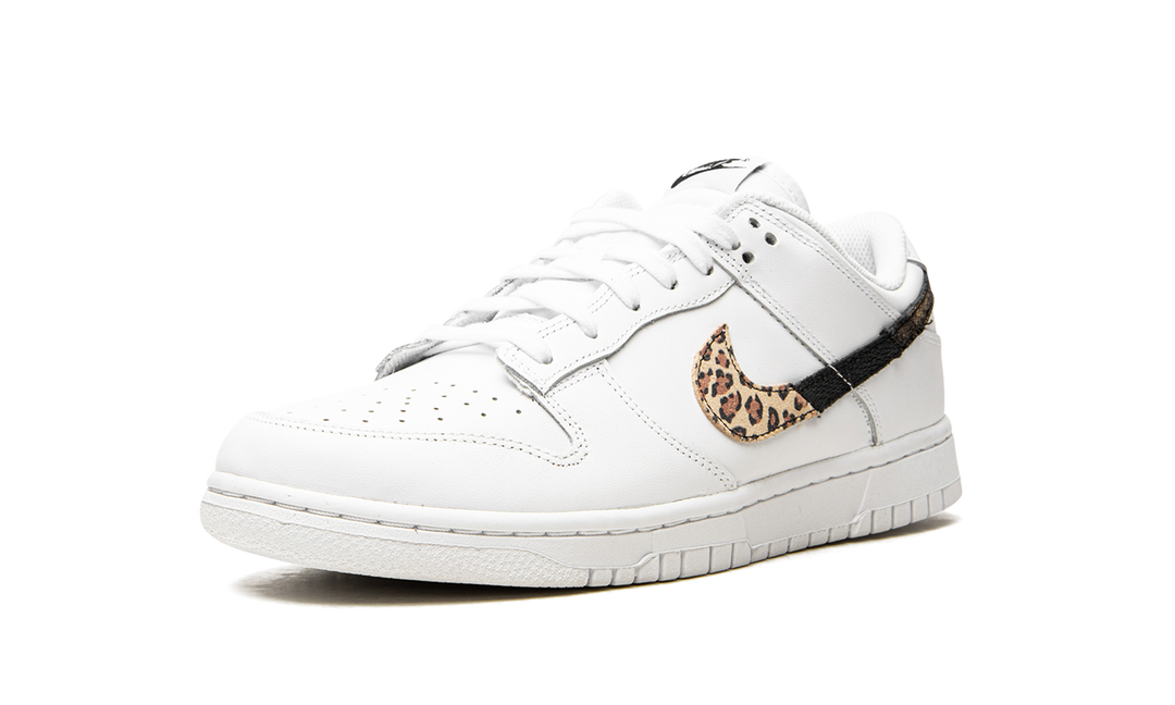 NIKE DUNK LOW LEOPARD WHITE WOMENS