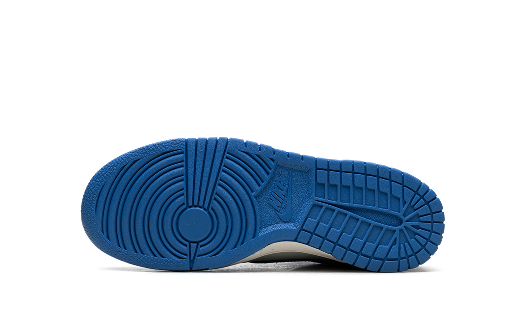 NIKE DUNK LOW LIGHT SILVER SAIL LIGHT PHOTO BLUE (GS)
