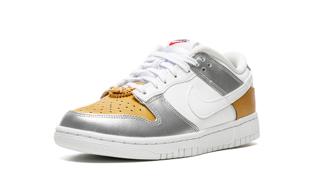 NIKE DUNK LOW METALLIC WOMENS