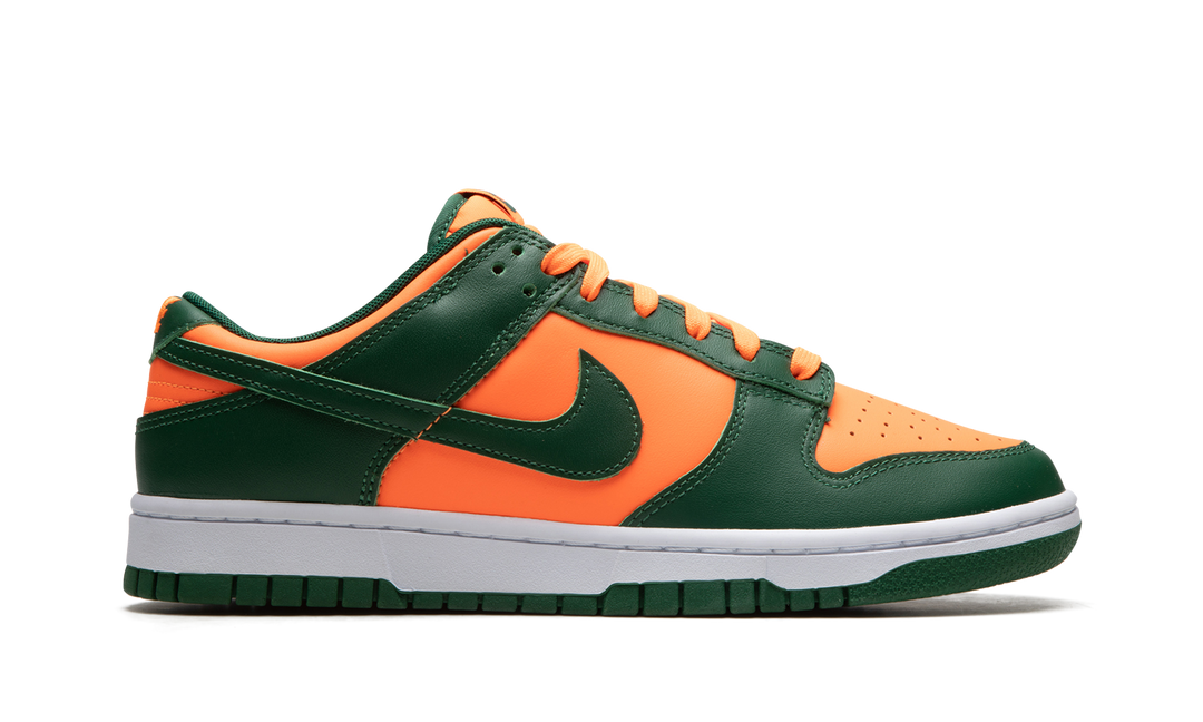 NIKE DUNK LOW MIAMI HURRICANES